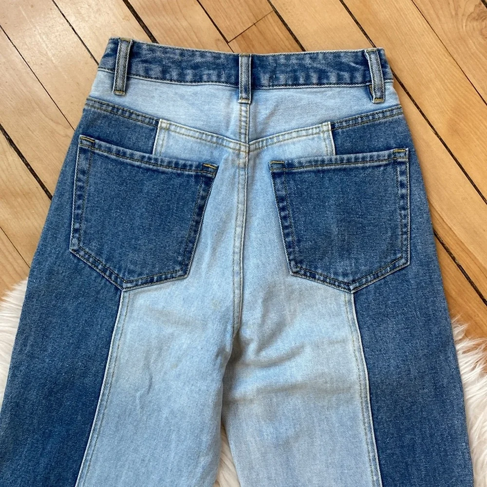 PacSun Eco Two-Tone '90s Boyfriend Jeans, Size 24 - Picture 8 of 16